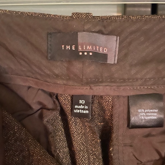 Barely worn brown slacks - Picture 2 of 2